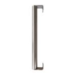 Poignée bâton maréchal à pattes simple face - INOX 304 brossé