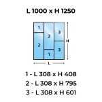 VERRIERE LOFT 3 SECTIONS - 6 mm SECURIT CLAIR