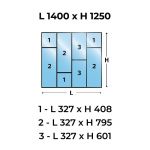 VERRIERE LOFT 4 SECTIONS - 6 mm SECURIT CLAIR