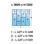 VERRIERE LOFT 4 SECTIONS - 6 mm SECURIT CLAIR